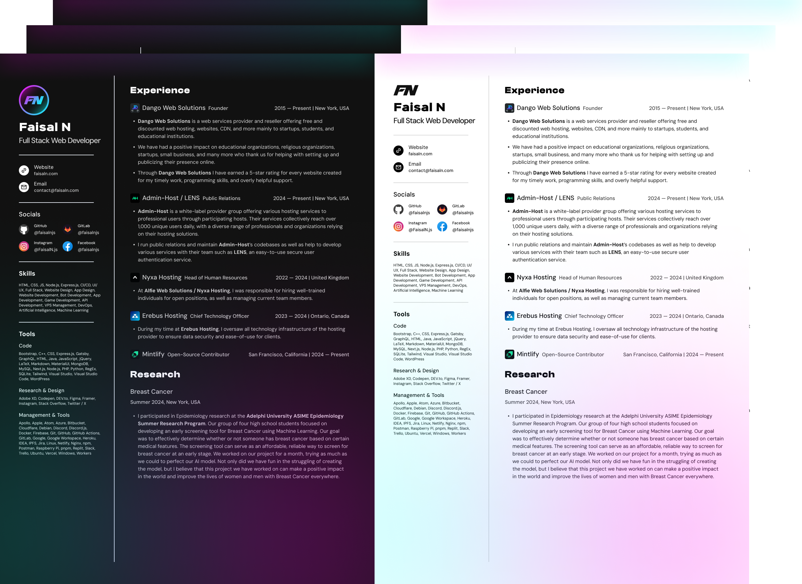 Resume Preview