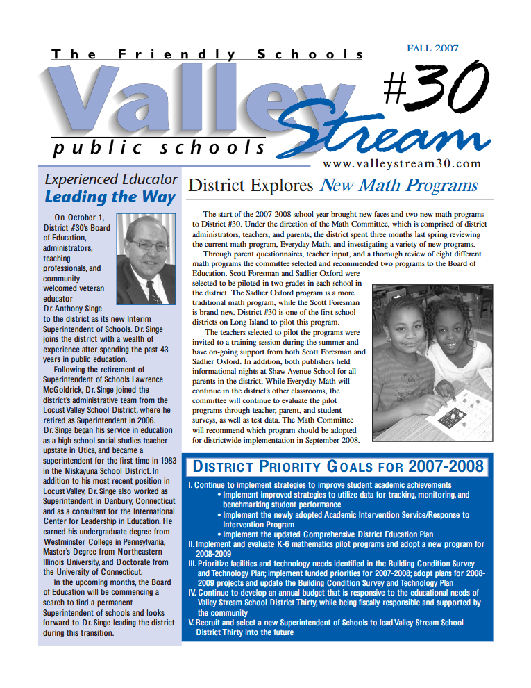 2007 Fall Newsletter