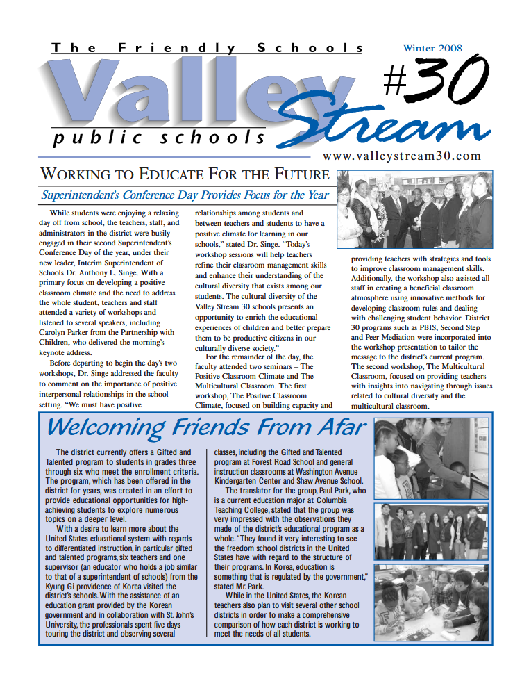 2008 Winter Newsletter